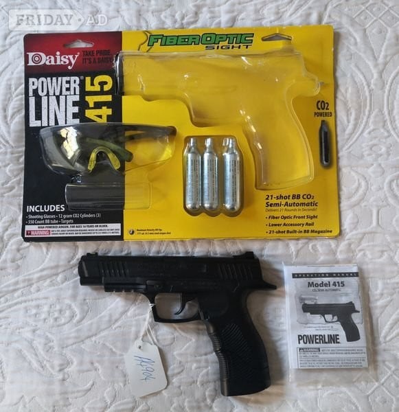 Lewisham Daisy Model 415 CO2 Pistol Kit – 4.5mm BB Repeater Air Pistol. 