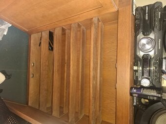 Solid wooden shoe cabinet 