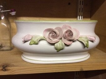 Decorative China plant holder 