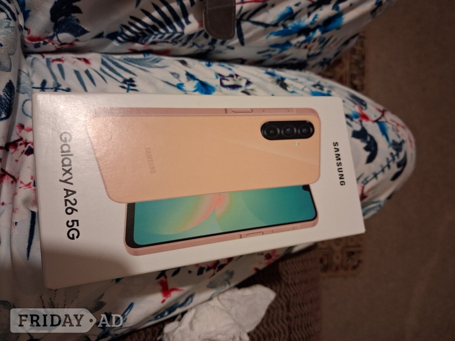 Samsung galaxy A26 128gb colour peach unlocked brand new  in Bristol