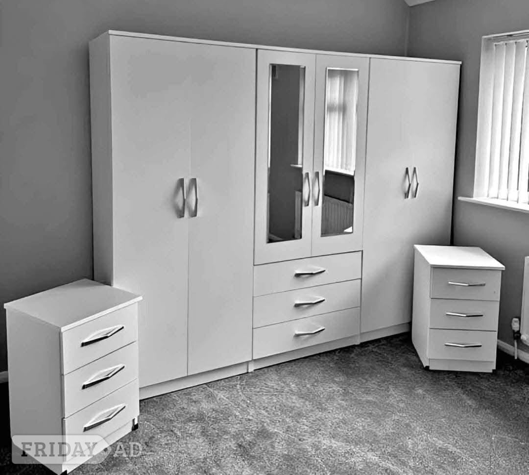 Cardiff Ready Assembled Bedroom Furniture and Upholstered Bed Frames