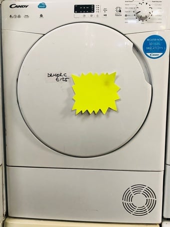 Candy 8KG load smart touch condenser tumble dryer 