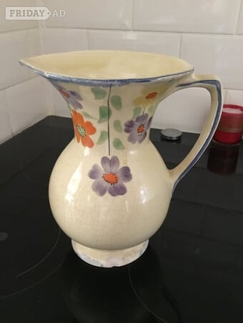 Art Deco Vintage 1920’s GEM Jug/vase/pitcher