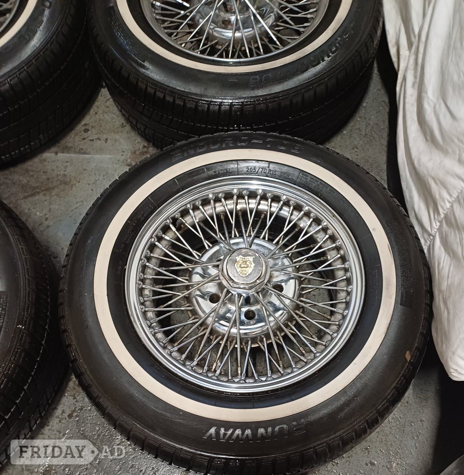 JAGUAR EASY FIT BOLT ON CHROME WHEELS / TYRES  - Parts & Accessories