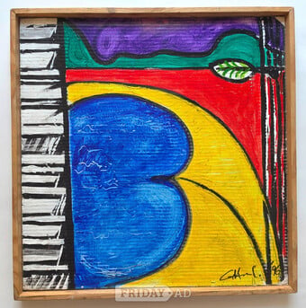 Original painting 1996 signed Gottschalk, original new price £245