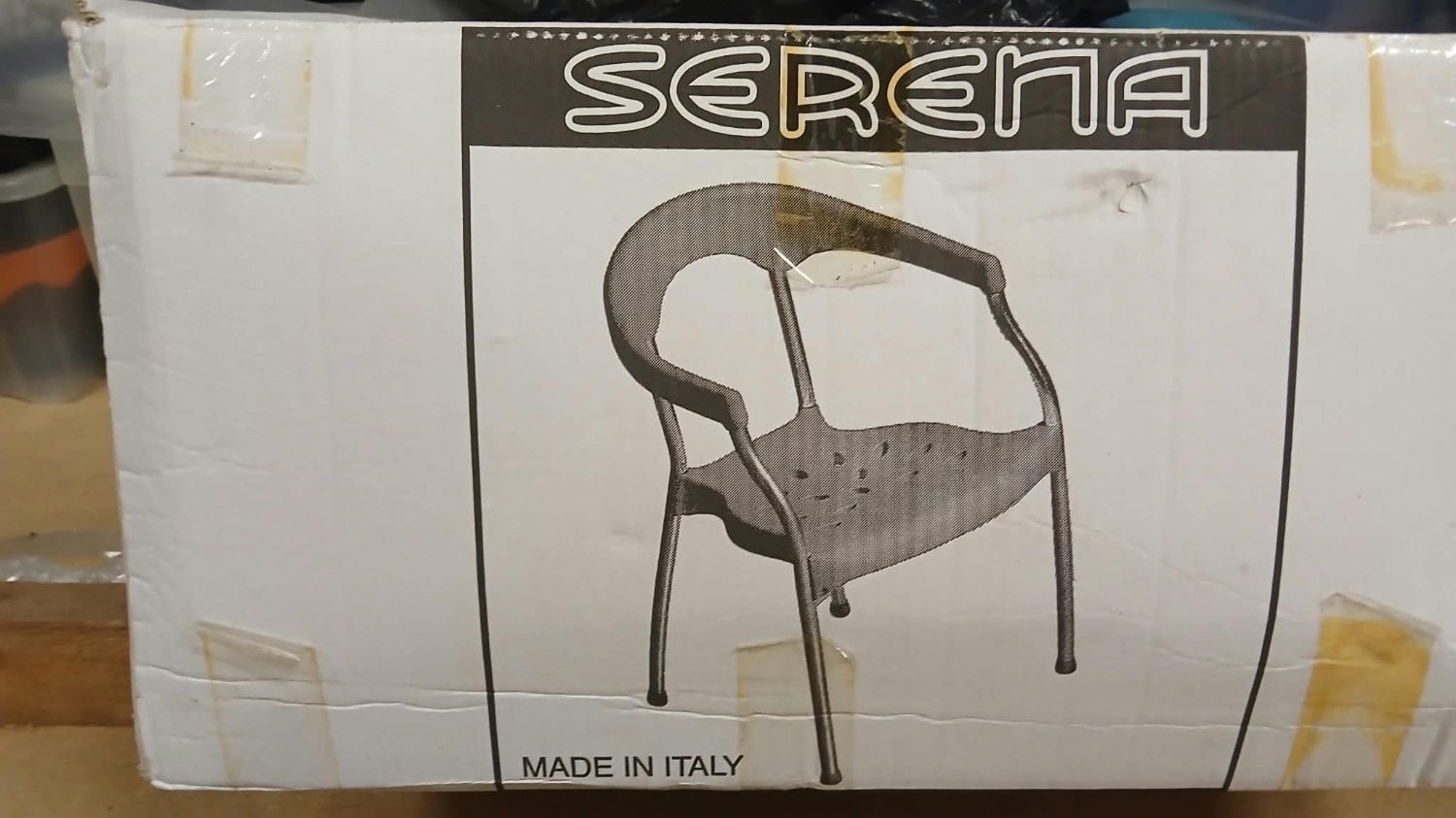 4x New Grey Indoor/Outdoor Stacking Chairs, Ideal for Coast - Furniture