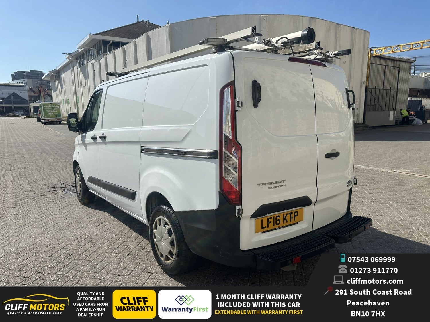 2016 Ford Transit Custom - No VAT - 1 Month Cliff Warranty - Vans & Commercial Vehicles in Peacehaven