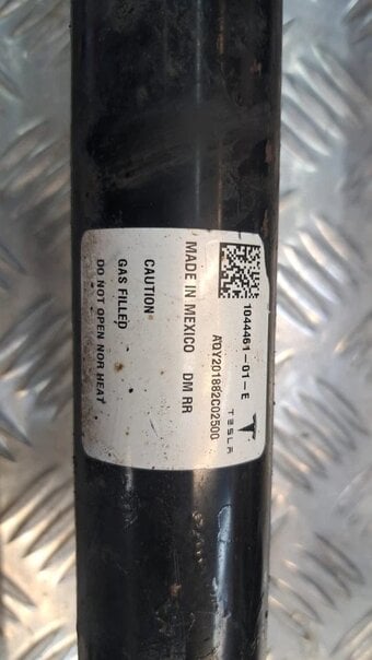 Tesla Model 3 Performance Rear Shock Pair 1044461-01-E