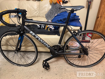  brand new used once BTWIN racer ONLY £100 cost £400 see write up