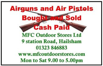 Sale, service and repair of Air guns, Spring, Gas and Pneumatic.