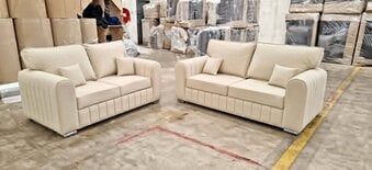 2 and 3 seater sofa set ¬ delivery free 