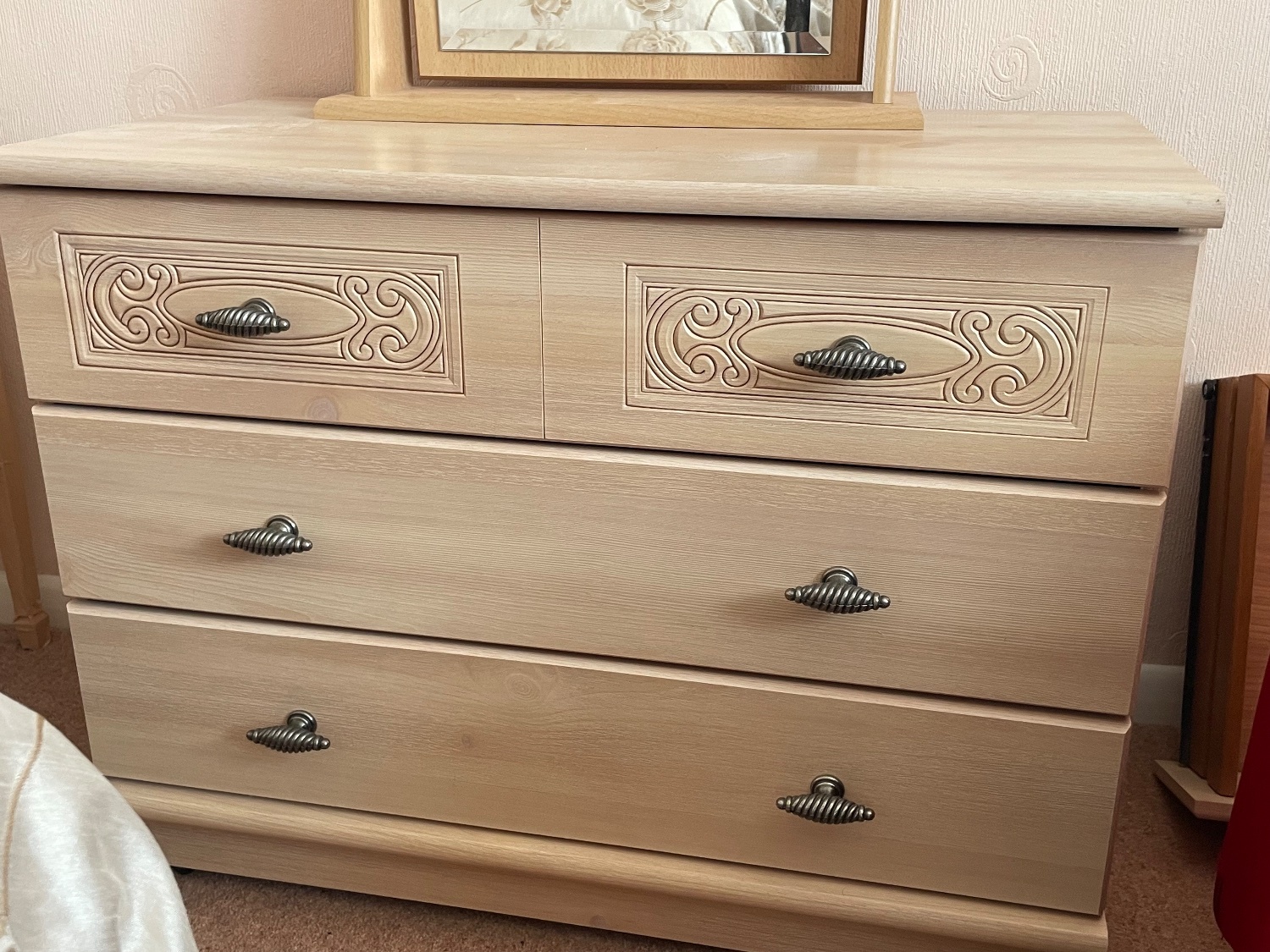 Wardrobe, dressing table, bedside tables and chest of drawers  - Furniture in Lancing