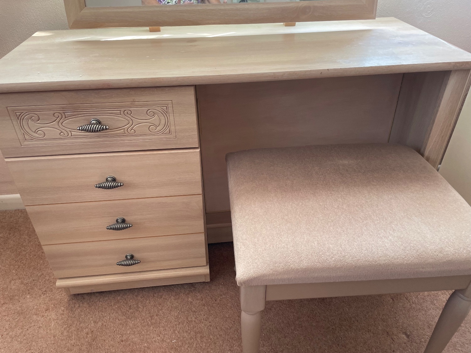 Wardrobe, dressing table, bedside tables and chest of drawers  - Furniture