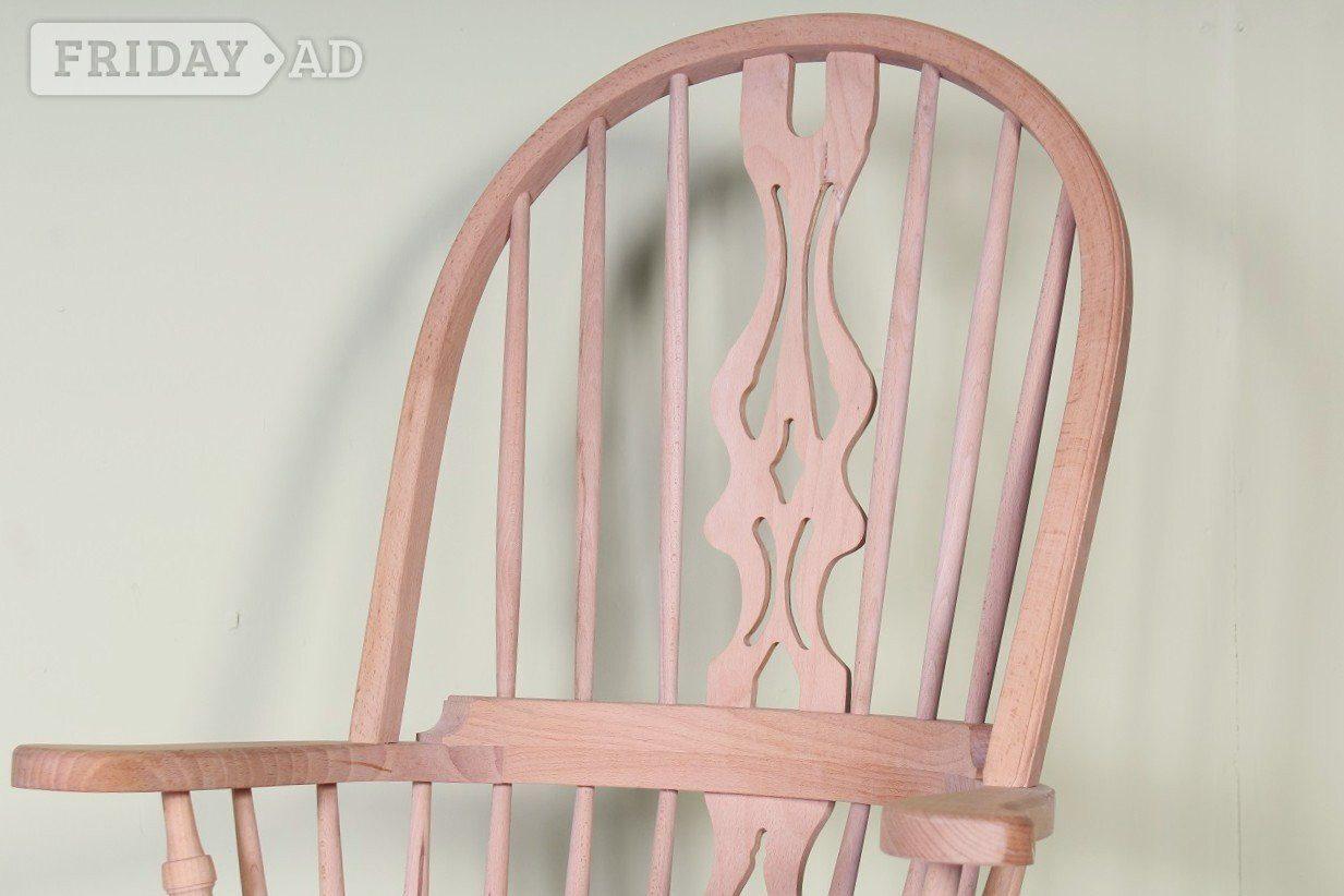 Delivery options -Windsor Rocking Chair Light In Colour - Furniture