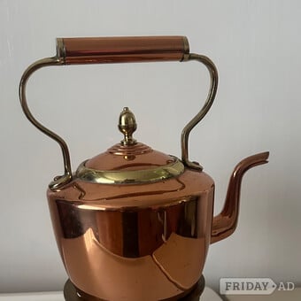 Antique cooper kettle