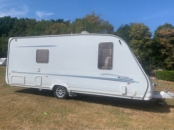 sterling eccles 2006 motor movers  full air awning plus porch awning