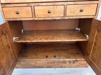 Oak bureau by Laura Ashley 