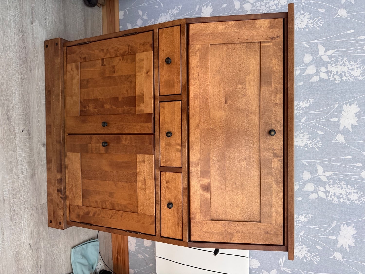Oak bureau by Laura Ashley 