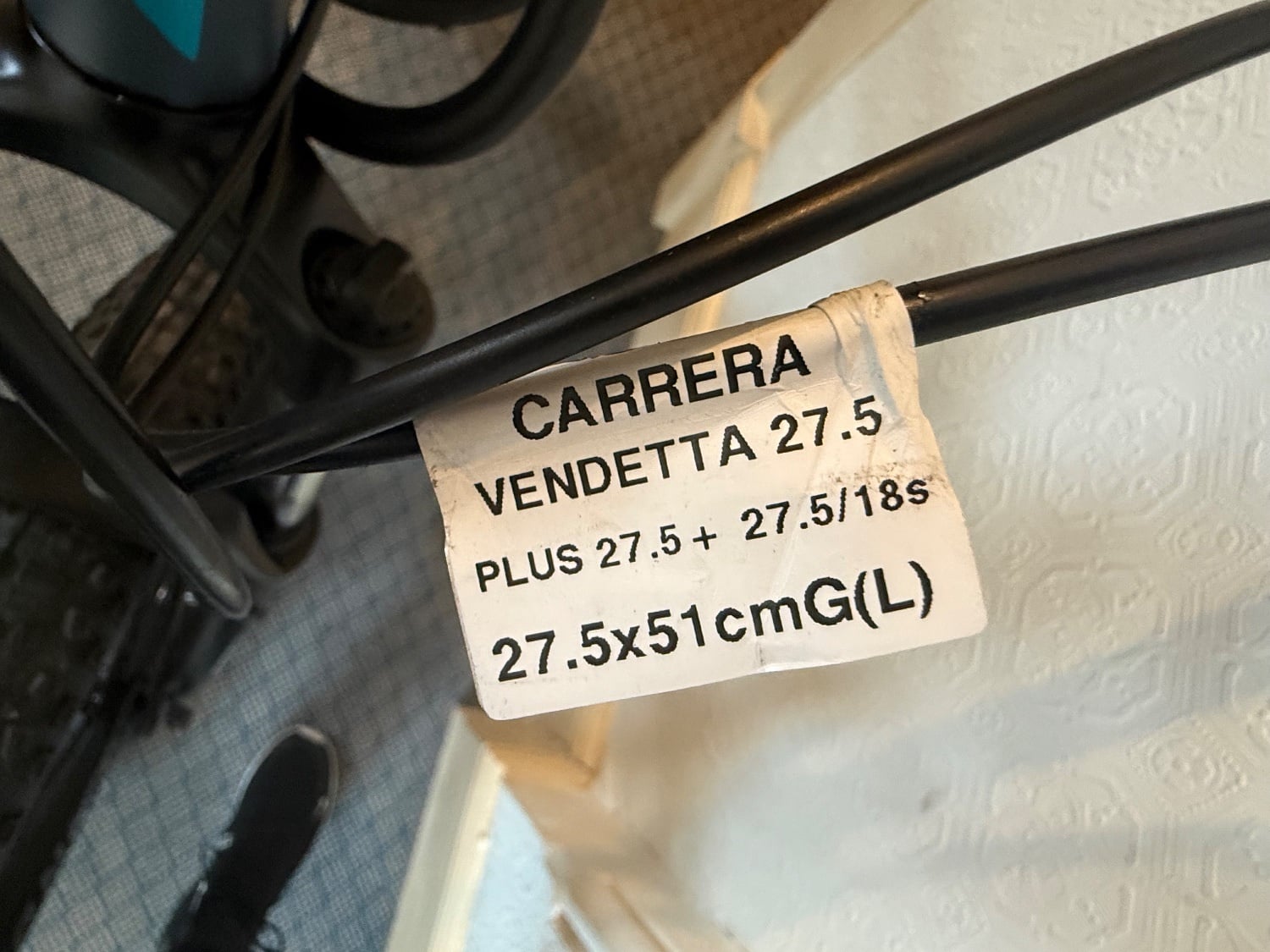 Men’s carrera vendetta size L bike 