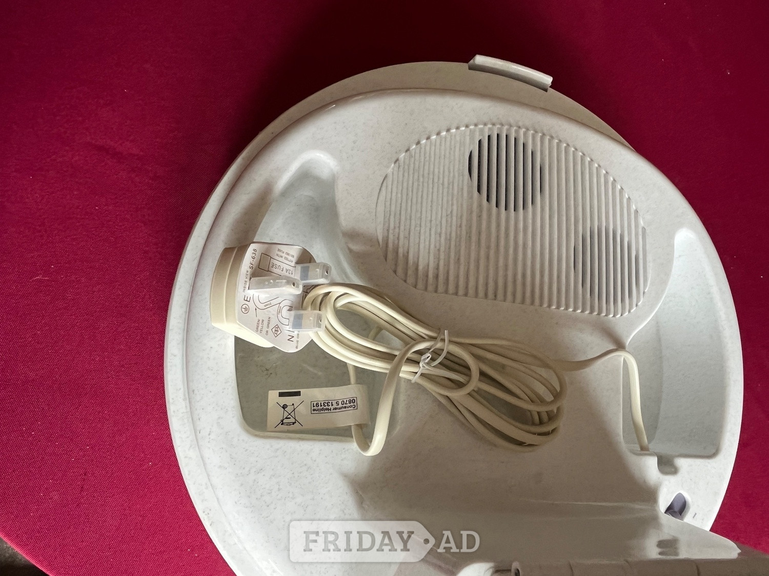 Hairdryer Babyliss table top hood dryer