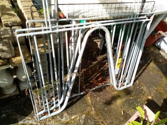 Equine anti weave gates x 3, for stable doors.