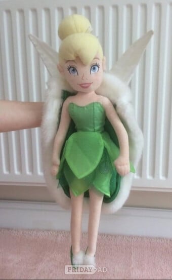 Disney Tinkerbell plush with cape.