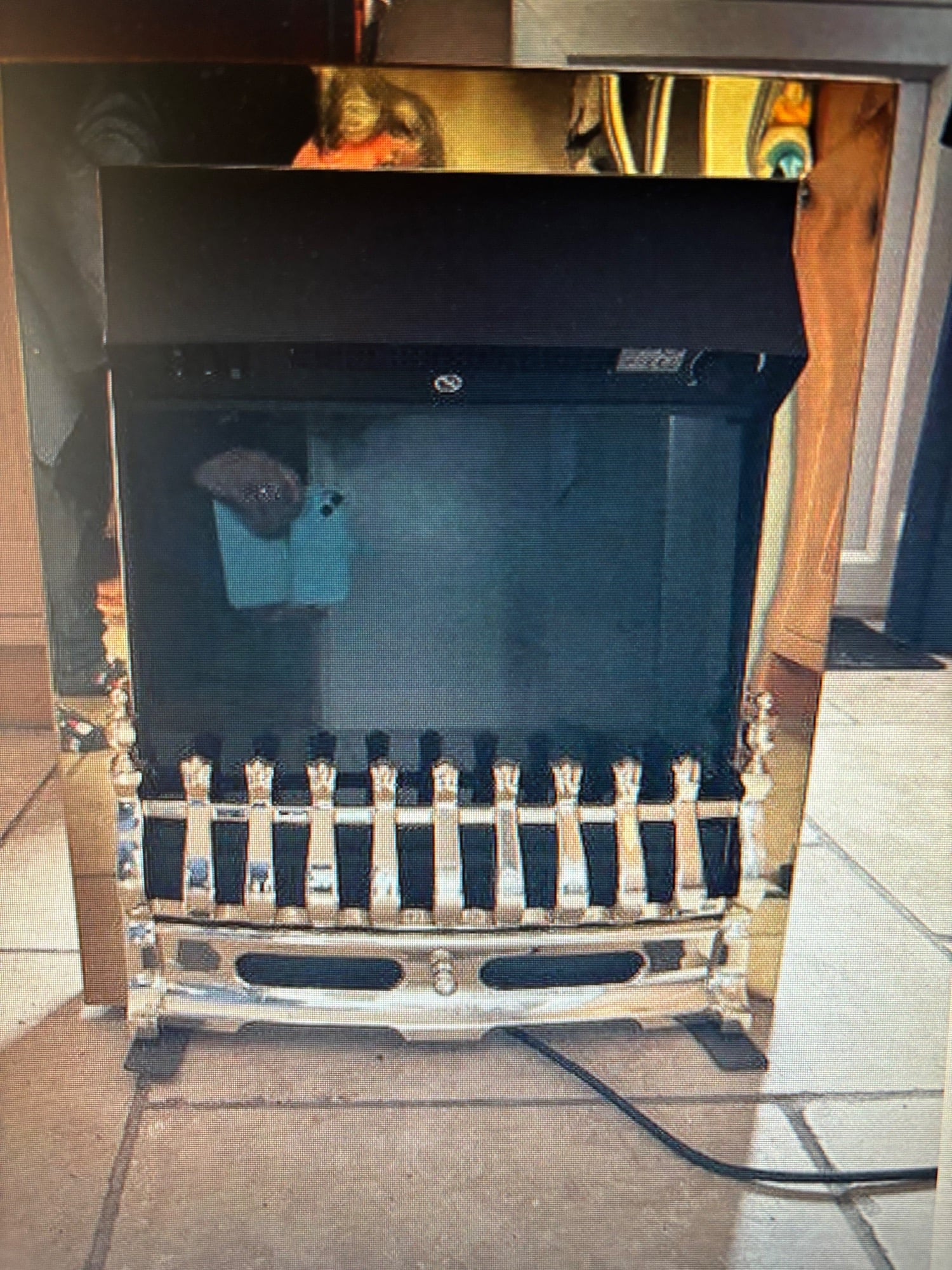 Blenheim inset Electric fire brass - Heating & Cooling in Uckfield