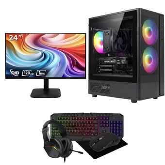 GTR Gaming Infinity PC Bundle Monitor,Keyboard,Mouse Headset