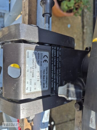 TOHATSU OUTBOARD MOTOR M3.5B23FO   Used .  Good condition 