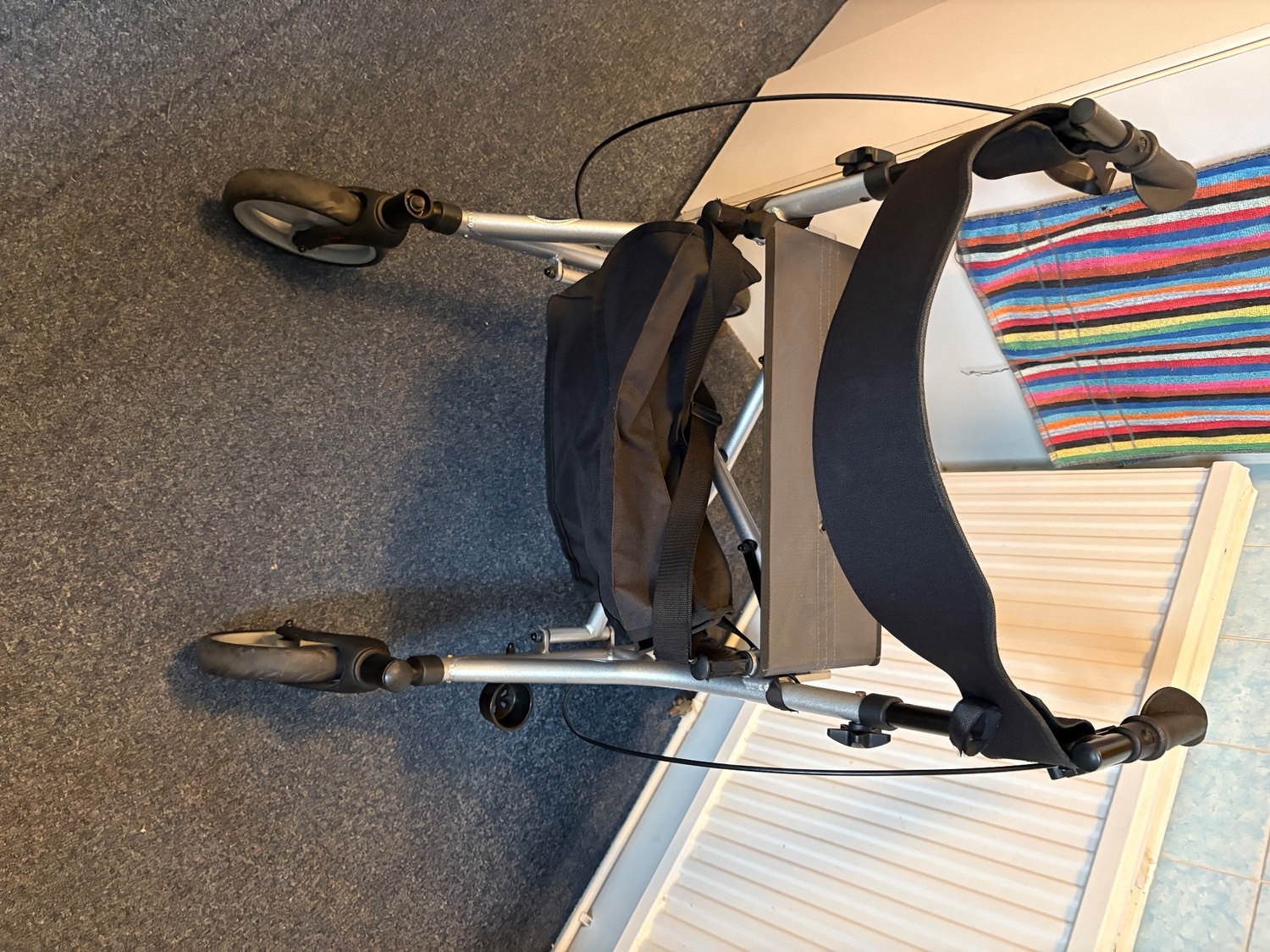 Brighton Mobility Walker with seat. (purchased from Clearwell Mobility)