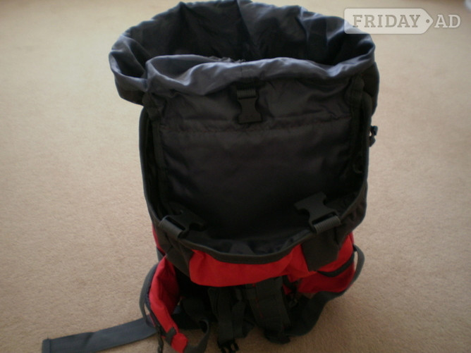 Haversack red 30 litre - as new