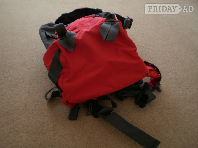 Worthing Haversack red 30 litre - as new
