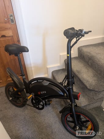 Folding electric DYU bike, low mileage £220 ono
