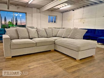 Corner L shape high back corner sofa available for sale 