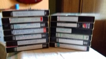 VHS TAPES X 30
