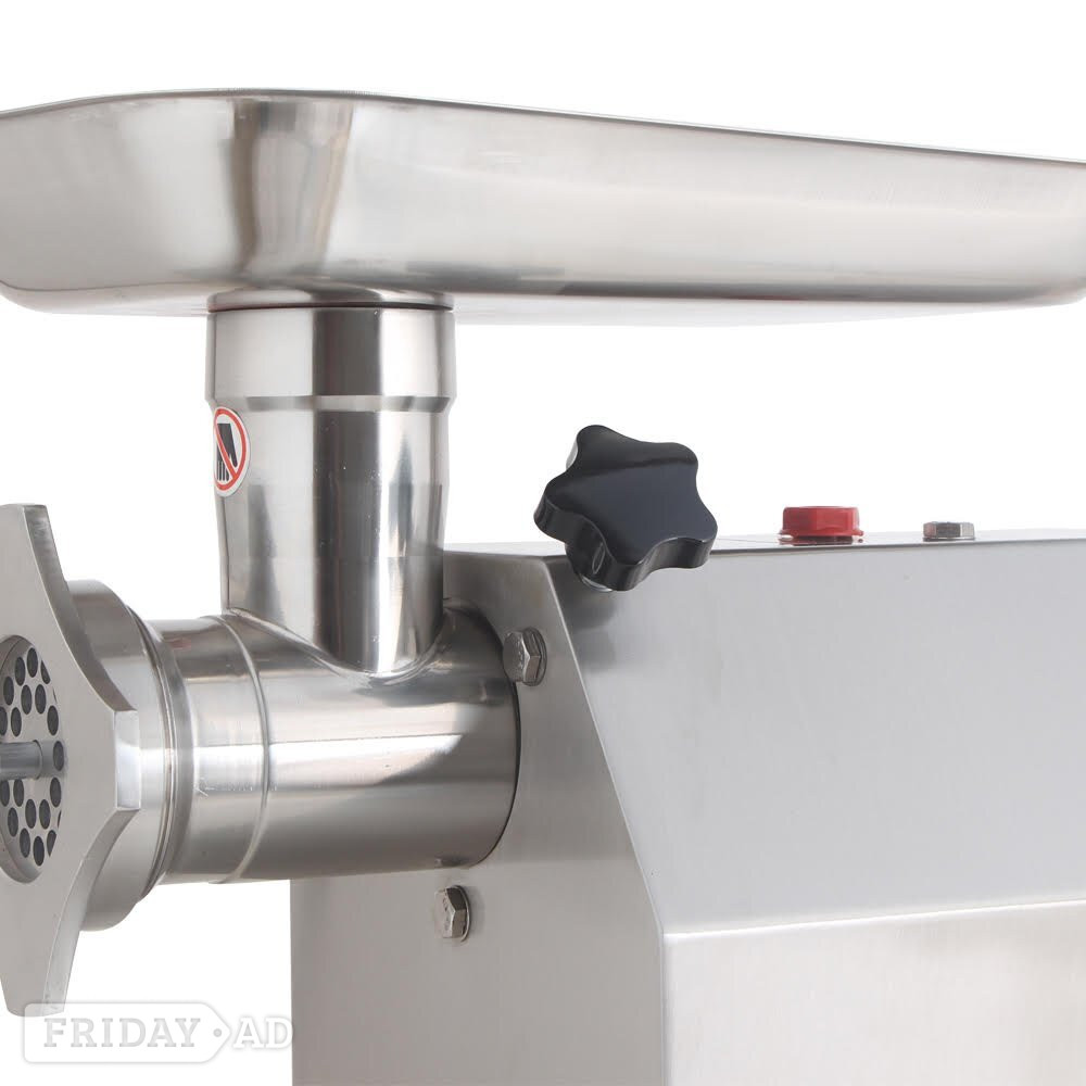 Heavy-Duty Commercial Meat Grinder Size 12 Stainless Steel mincer