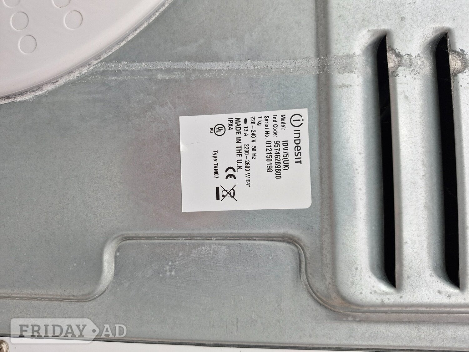 Tumble dryer - vented - Home Appliances