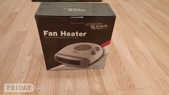 Joseph Leave New Electric Blow Fan Heater 2 Heat Settings Hot Or 