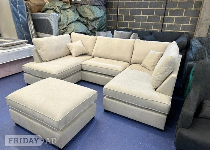 Carnaby Cinema U Shape Sofa with Footstool - SofaBed - Furniture in London