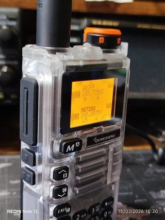 Quansheng UV-K5(99) V3 5W UHF VHF Transparent Air Band type-C 