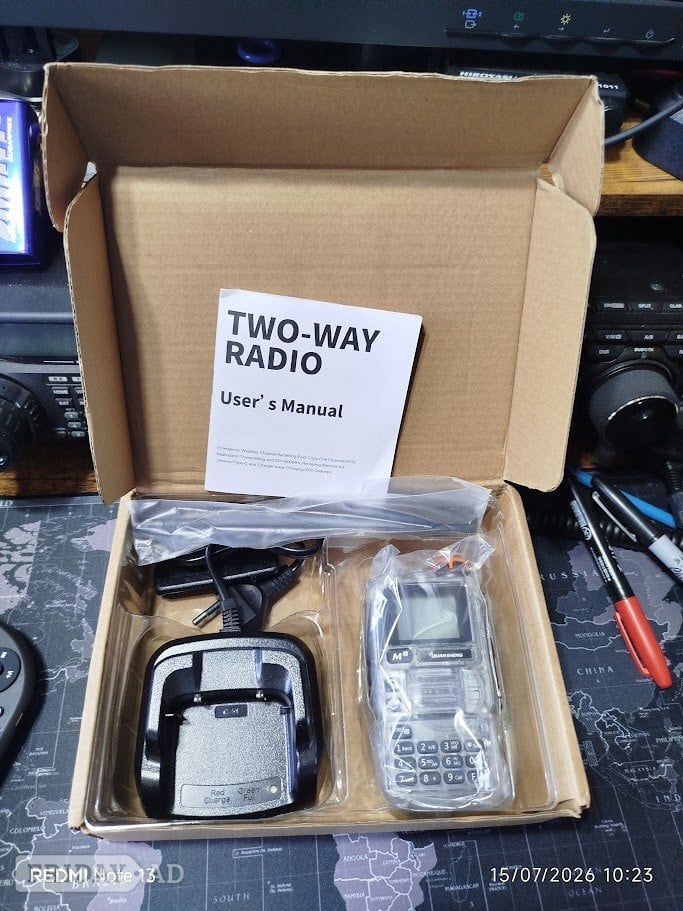 Quansheng UV-K5(99) V3 5W UHF VHF Transparent Air Band type-C  - Hobbies & Leisure in Steyning