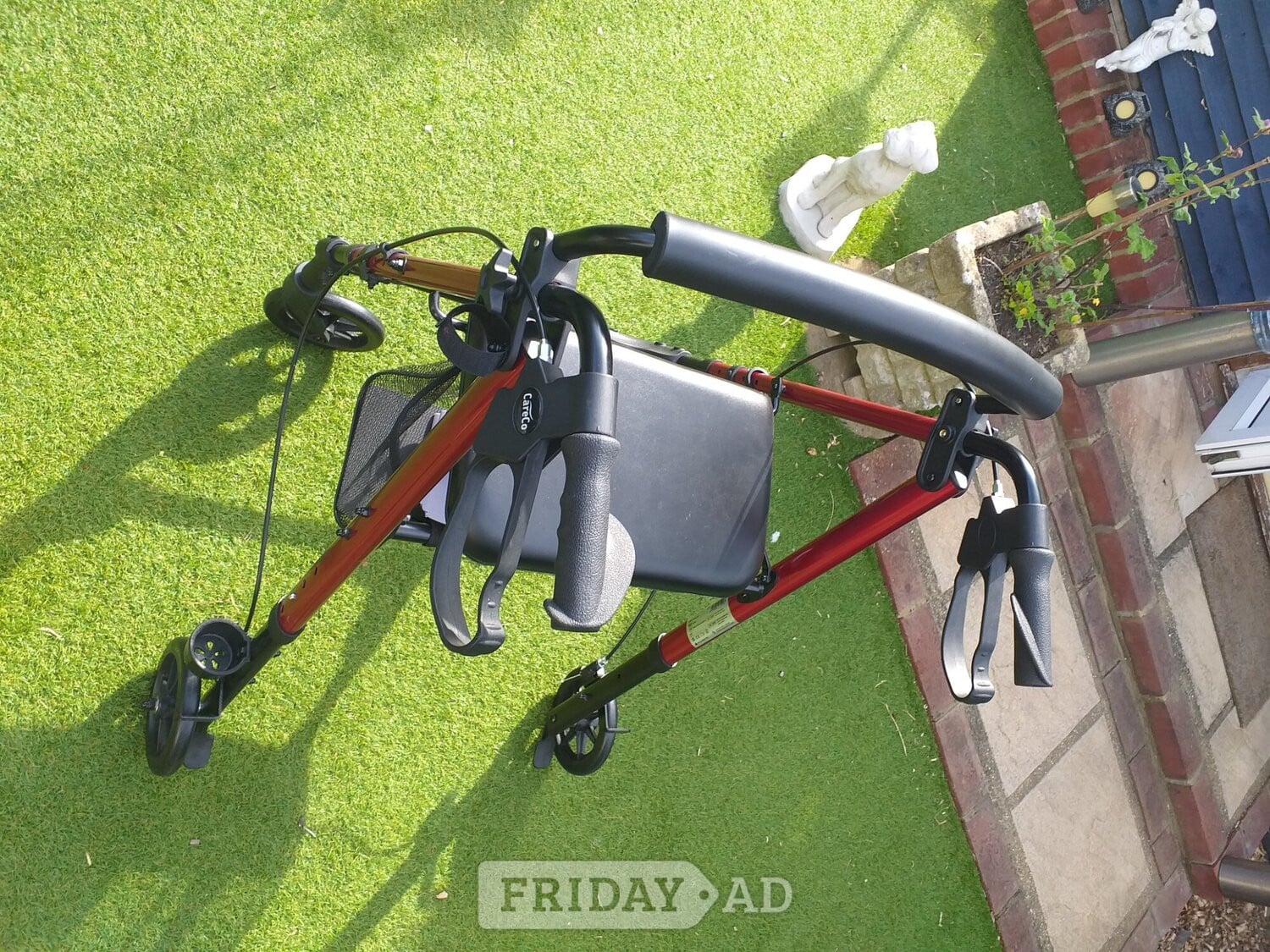 Eastbourne Aluminium Glider Walker, brand new never been used, 