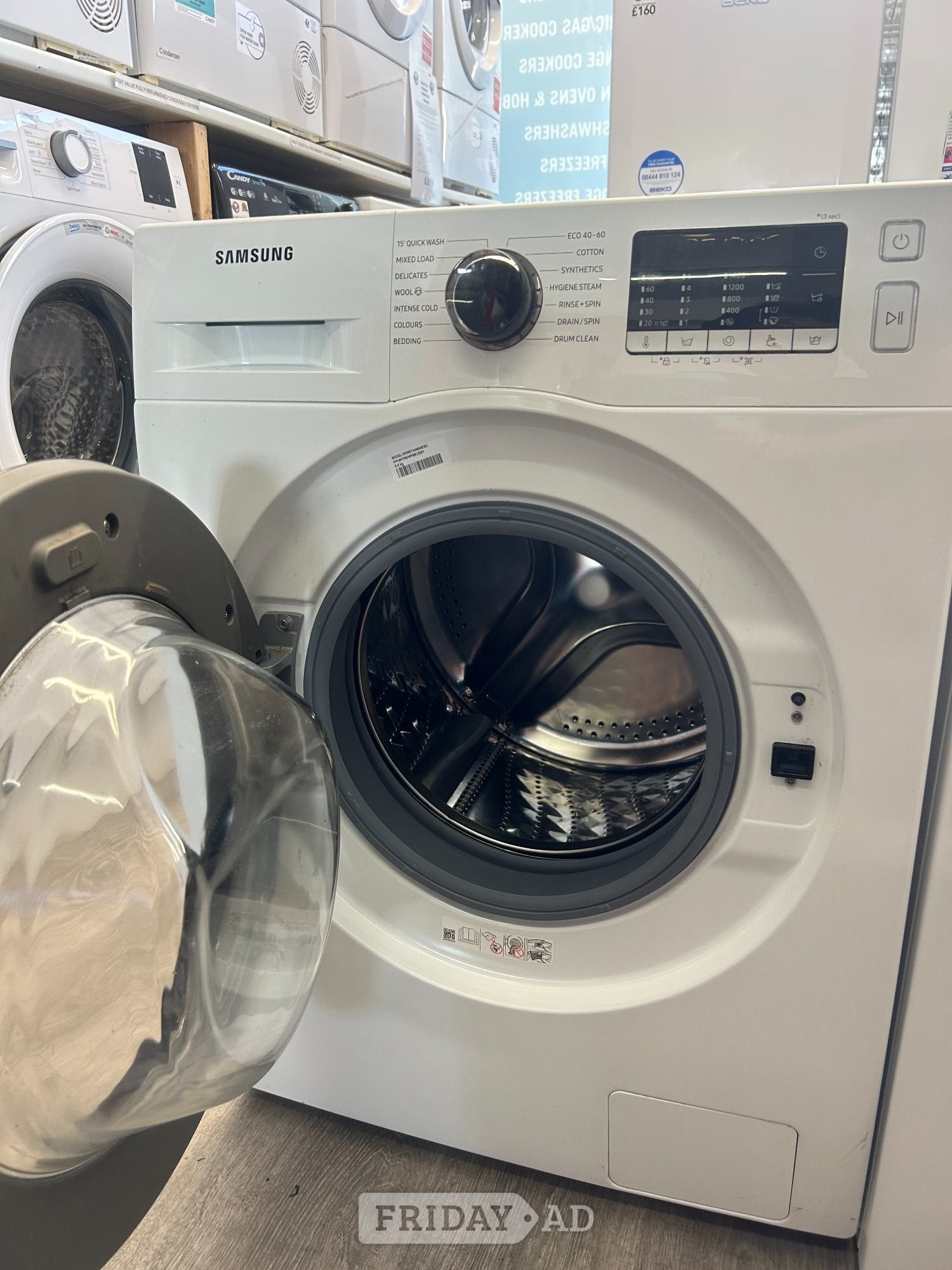 SAMSUNG 9KG WASHING MACHINE