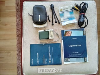 Sony Cyber-shot DSC W55 camera, exc.cond. with all accessories.