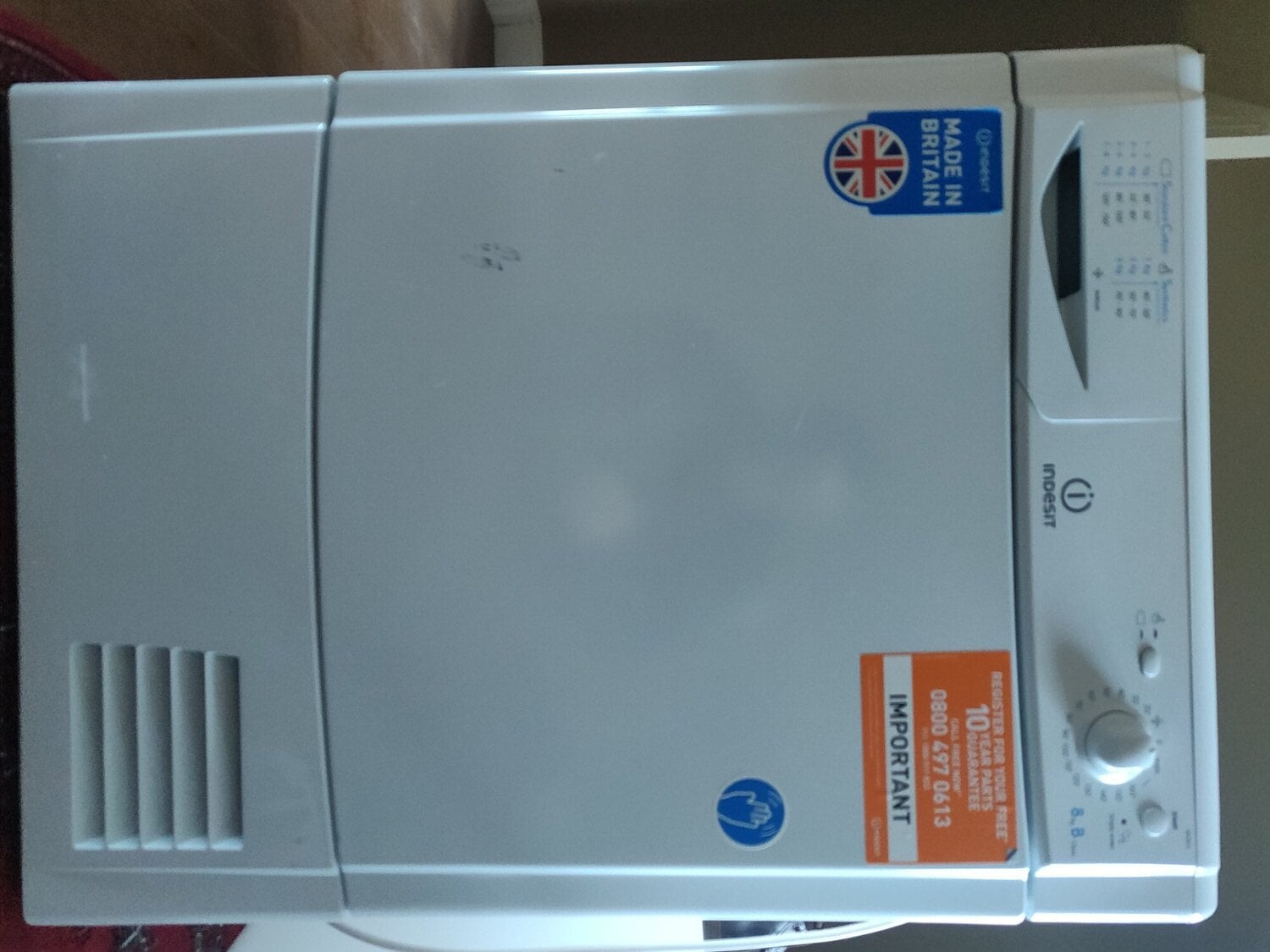 Indesit IDC8T3 Tumble Dryer