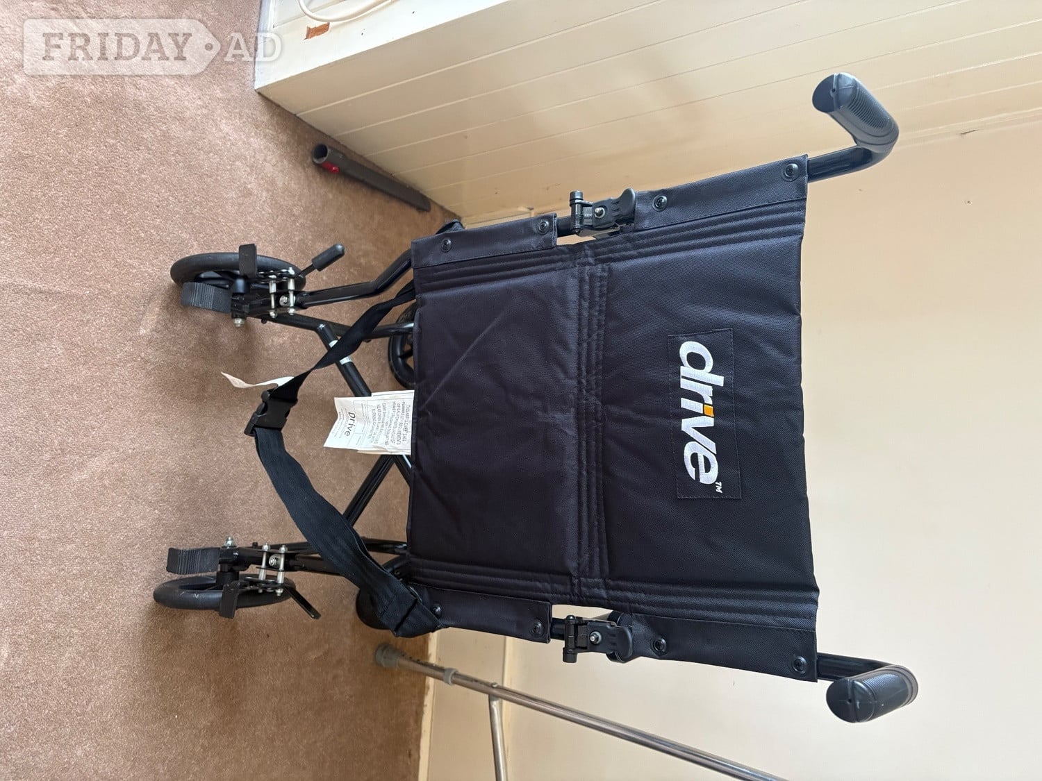 Folding Wheelchair with extra pressure cushion 