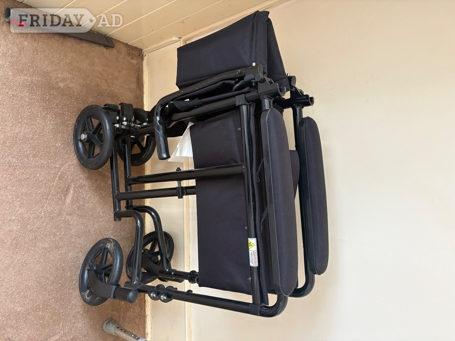 Whyteleafe Folding Wheelchair with extra pressure cushion 