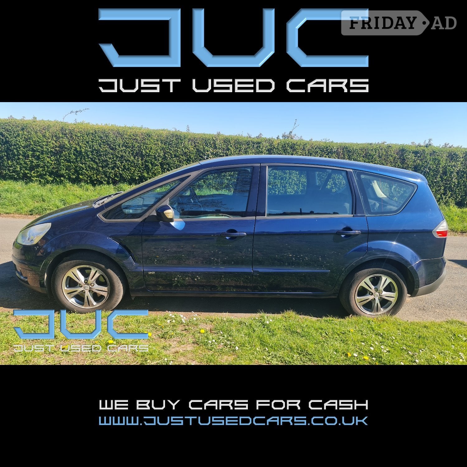 Ford S-MAX 2.0 Zetec TDCI MPV#7 (Manual Diesel)8 Reg 2008 - Cars