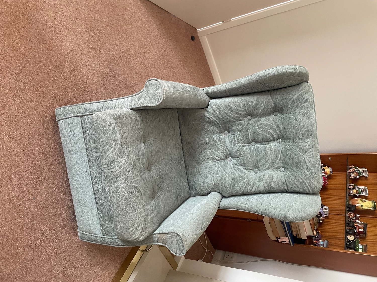 Lancing Arm chairs in green