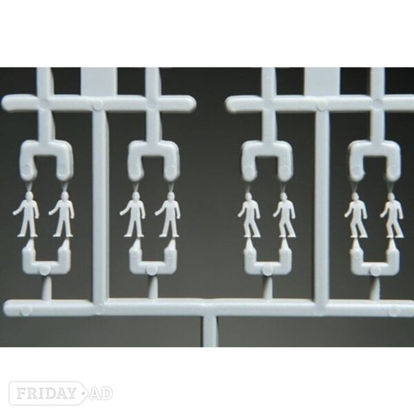 Tamiya ship model 1:350 scale crew figures. in Worthing